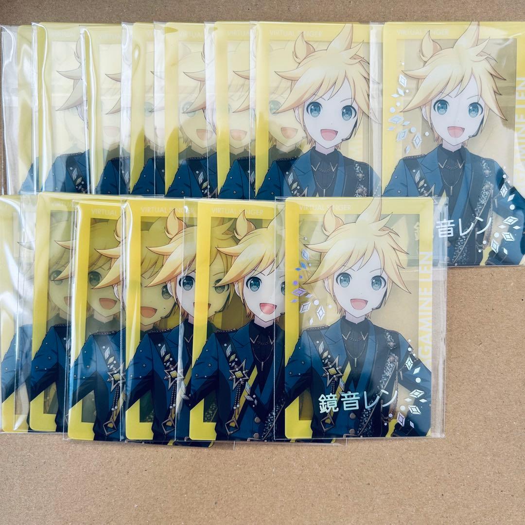 プロセカ あんスタ コラボ 鏡音レン 缶バッジ 色紙 etc