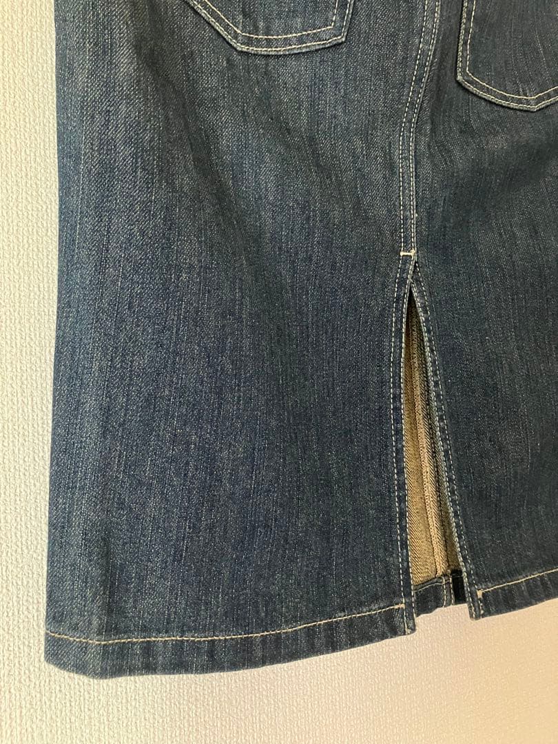 GUCCI 膝丈デニムスカート 38 イタリア製