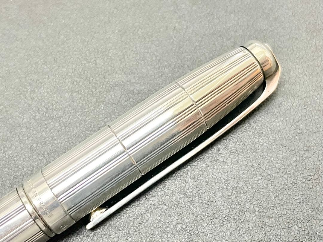 デュポン　ボールペン　シルバーカラー