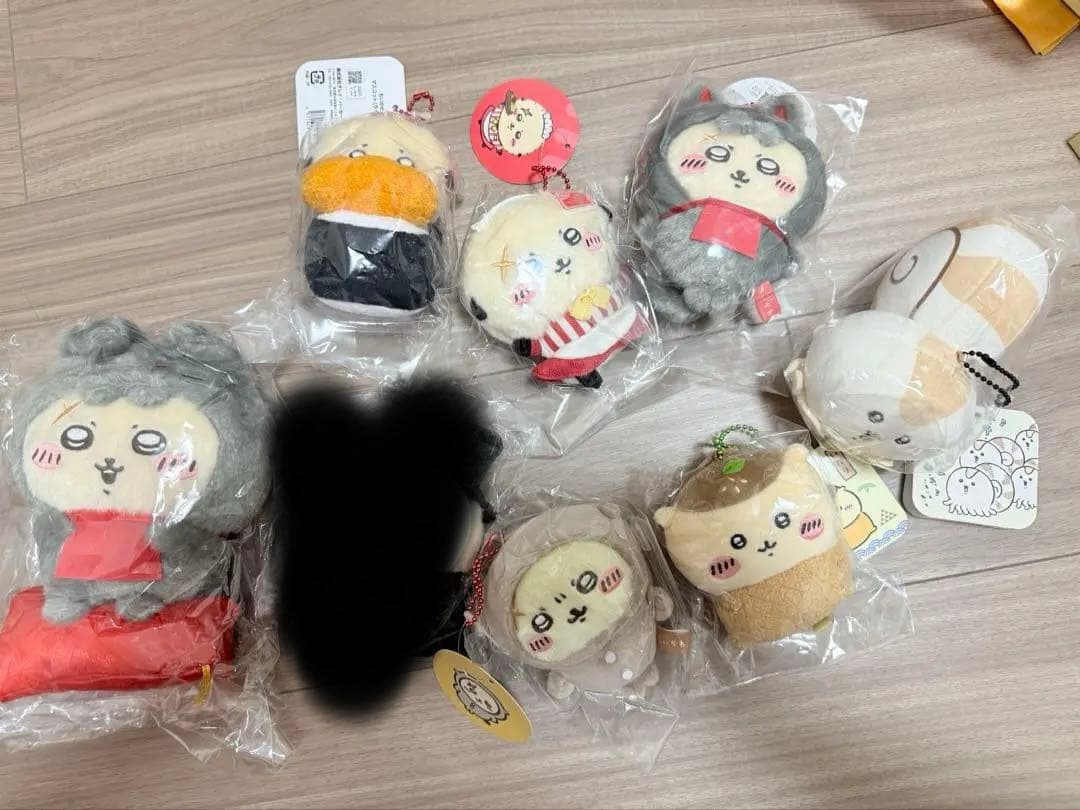 ちいかわ　ラッコ　くりまんじゅう　マスコット　ぬいぐるみ