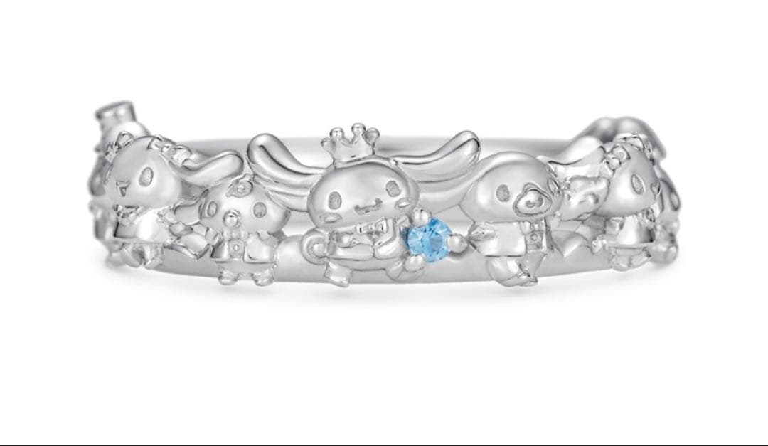 シナモン　シナモロール シルバー　リング　指輪　13号　20周年