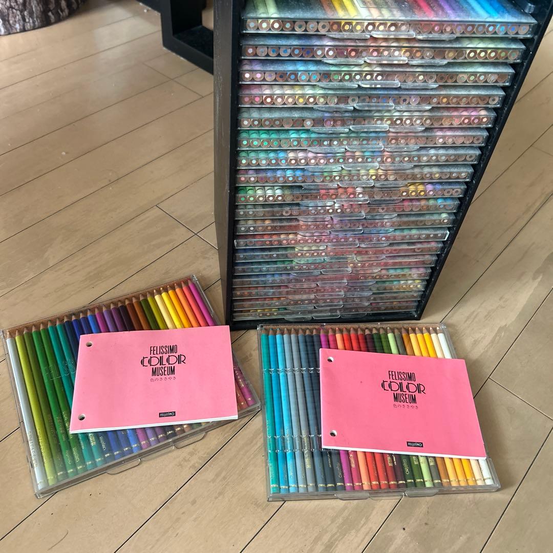 FELISSIMO COLOR MUSEUM 色鉛筆セット　500色