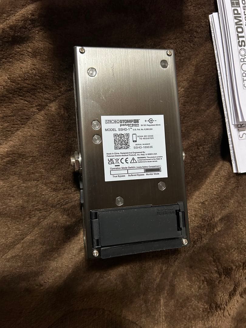 Peterson STROBOSTOMP HD ピーターソン チューナー
