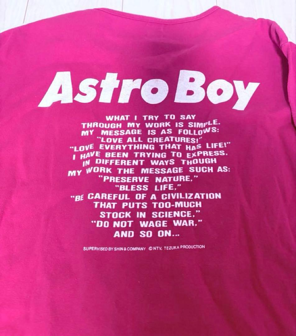 【希少・ビンテージ】鉄腕アトム　アストロボーイ 長袖Tシャツ　ロングTシャツ