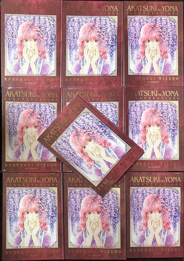 暁のヨナ大原画展公式画集 画集 図録 イラスト集 草凪みずほ 暁のヨナ 10冊