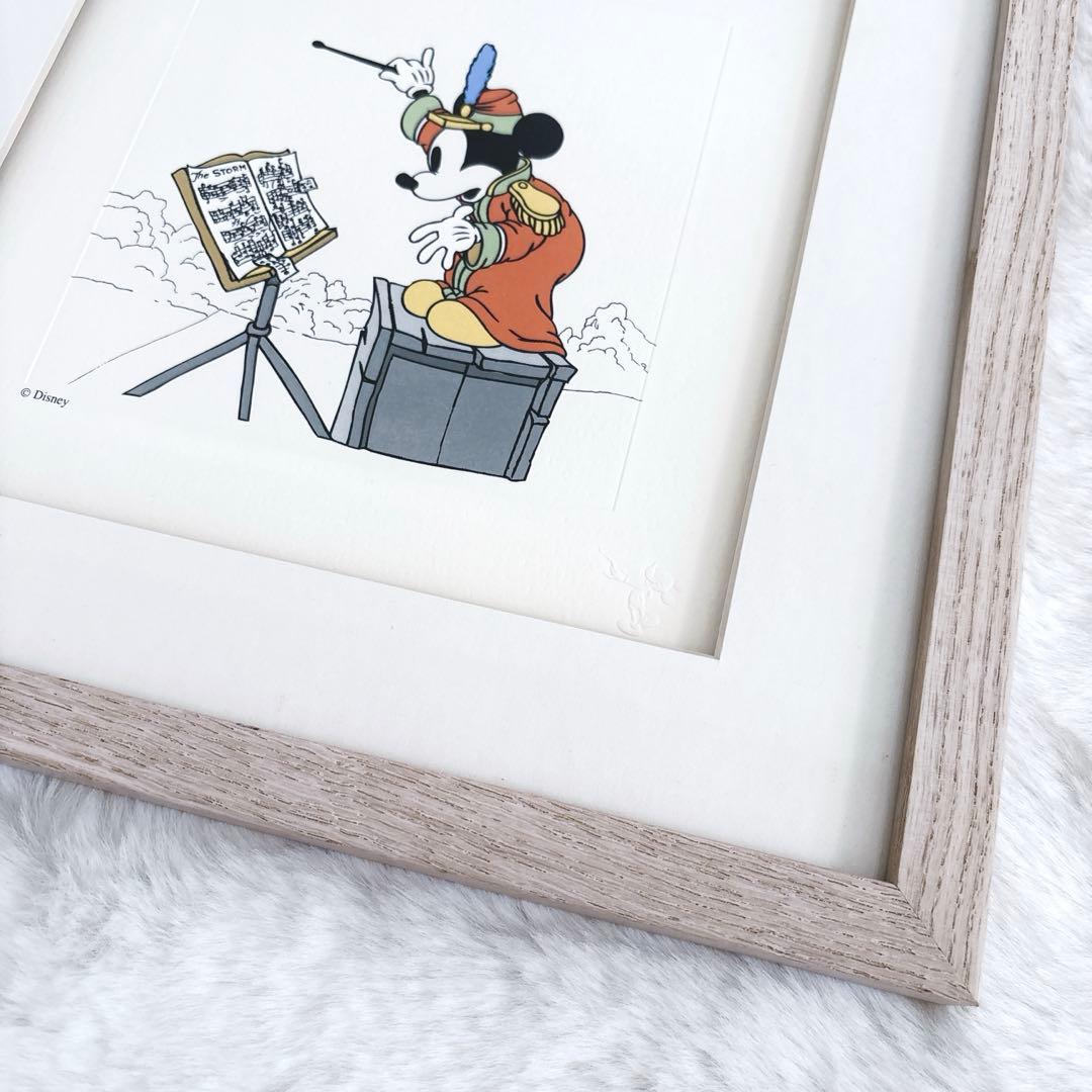 Mickey Mouse 指揮者 ミッキーの大演奏会 アート 絵画 限定