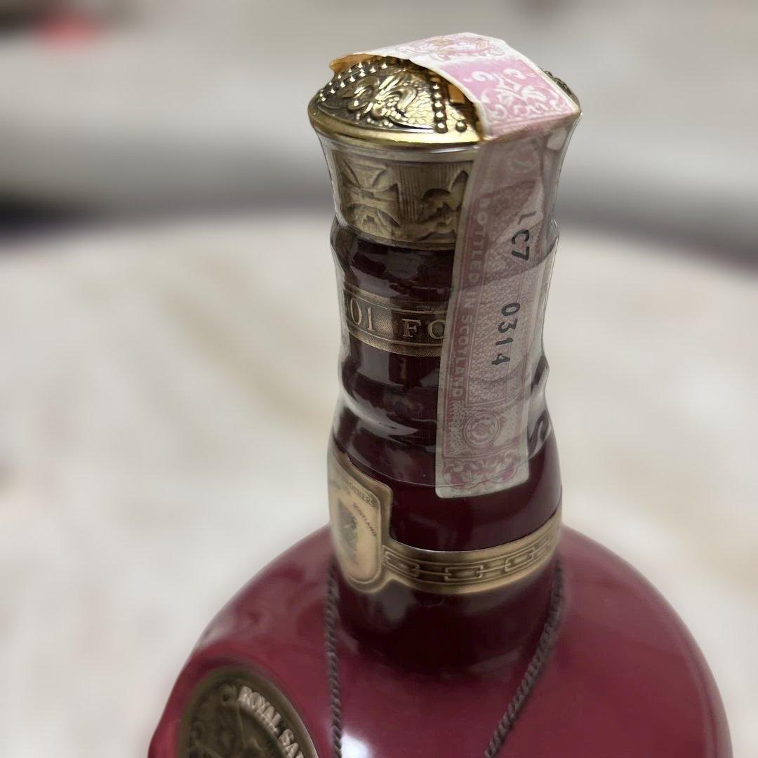 SALUTE 21年 ウイスキー お酒 赤ボトル 未開封/700ml/43度