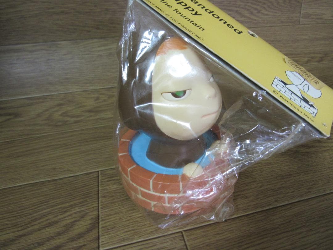 奈良美智さん 貯金箱 AbandonedPuppy / brown 値下げ！