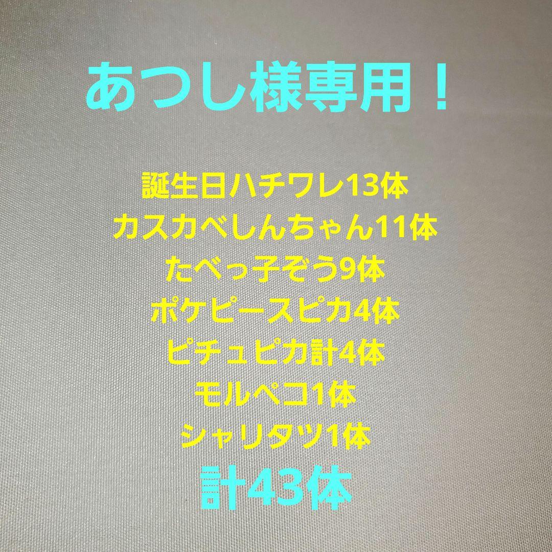 あつし！　おまとめ計43体