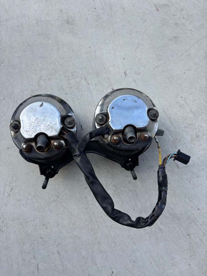 SR400純正1JRスピードメータータコメーターセット