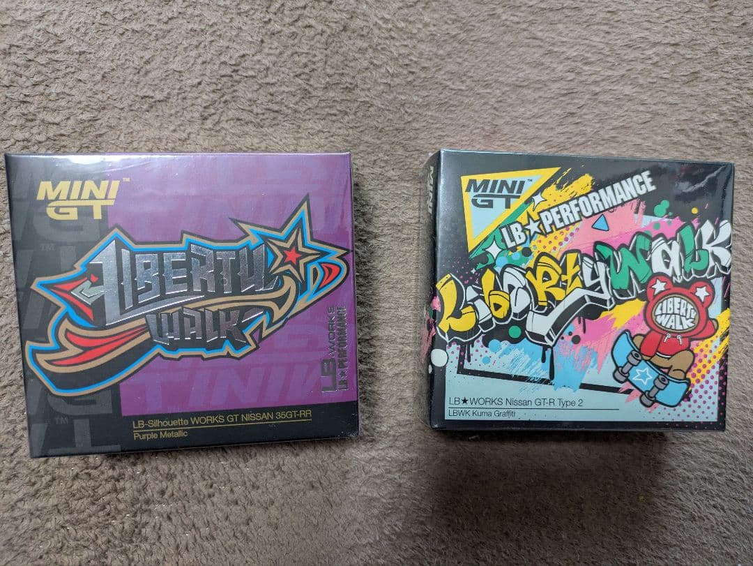 MINI GT LB★WORKSリバティウォーク GT-R　244　245