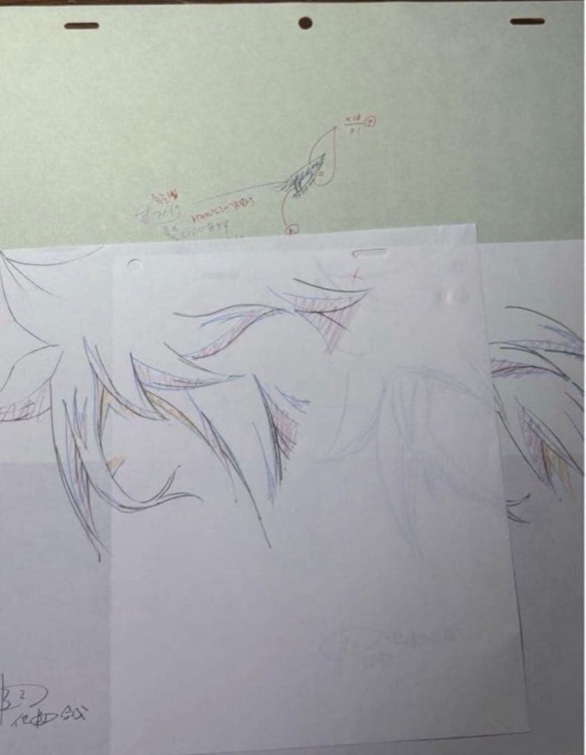 BLEACH セル画　ハリベル　アニメ　レイアウト