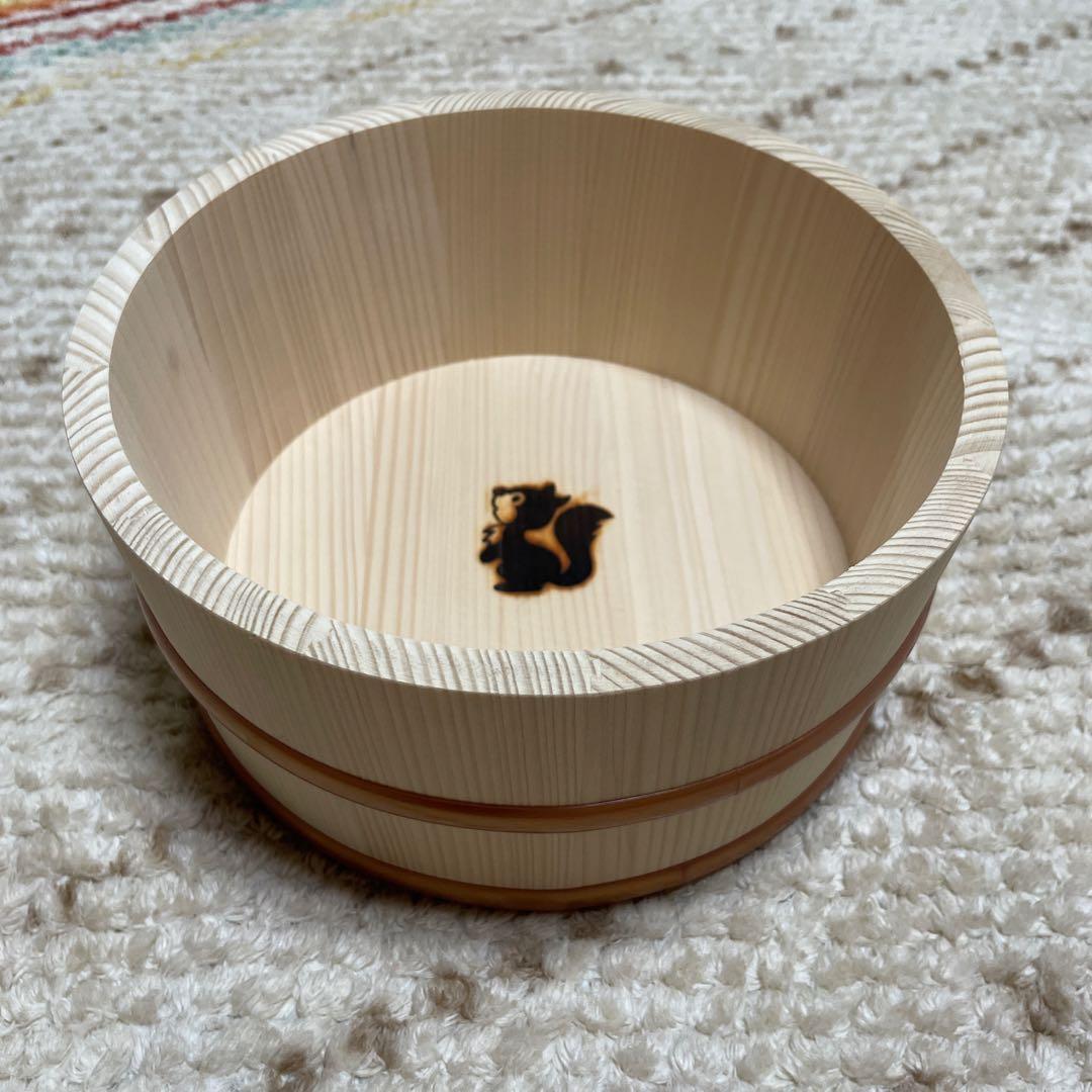 岳温泉　風呂桶