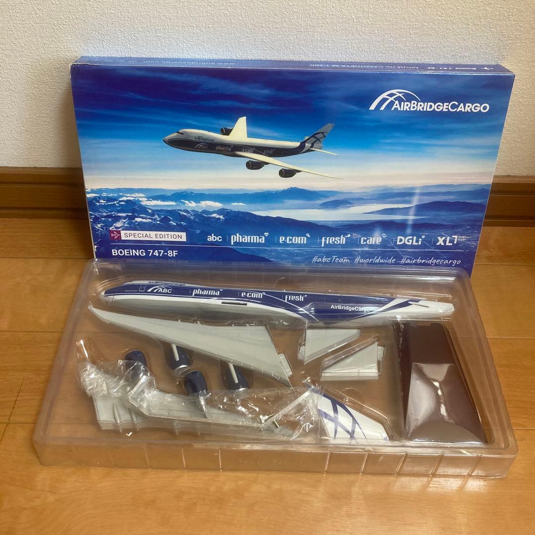 AirBridgeCargo Boeing B747-8F 特別版　1/200