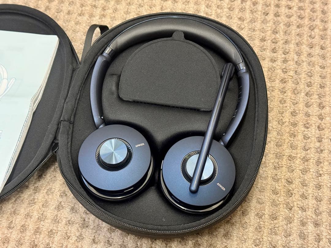 Anker PowerConf H700会議用ヘッドセット ワイヤレスヘッドホン