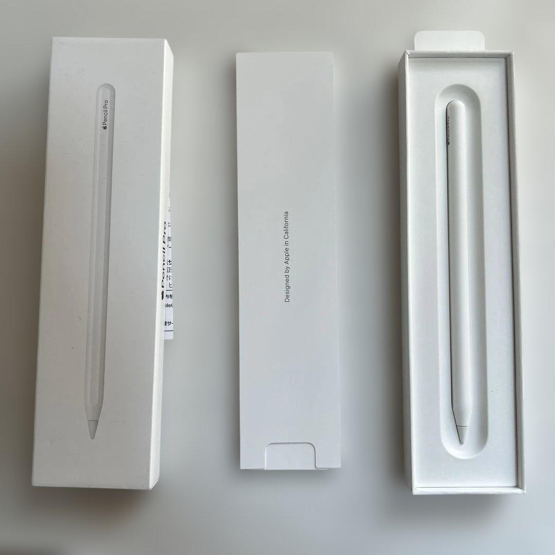 新品無使用　Apple Pencil pro