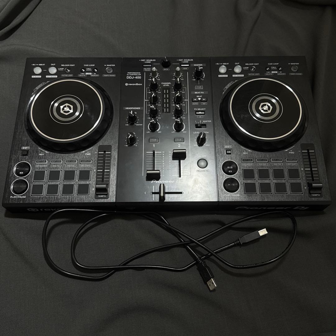 【Pioneer DJ】DDJ-400 DJコントローラー ケーブルあり 箱あり
