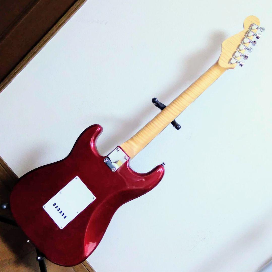 美品　Photo Genic　ストラトキャスタータイプ　エレキギター　メタリック