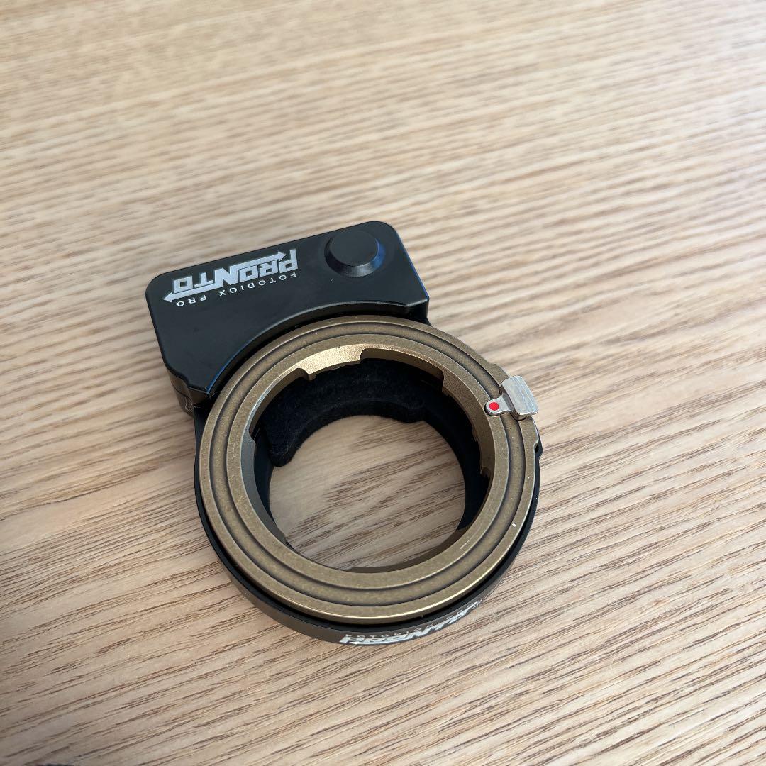 オートフォーカスアダプター　ライカMマウント→フジXマウント