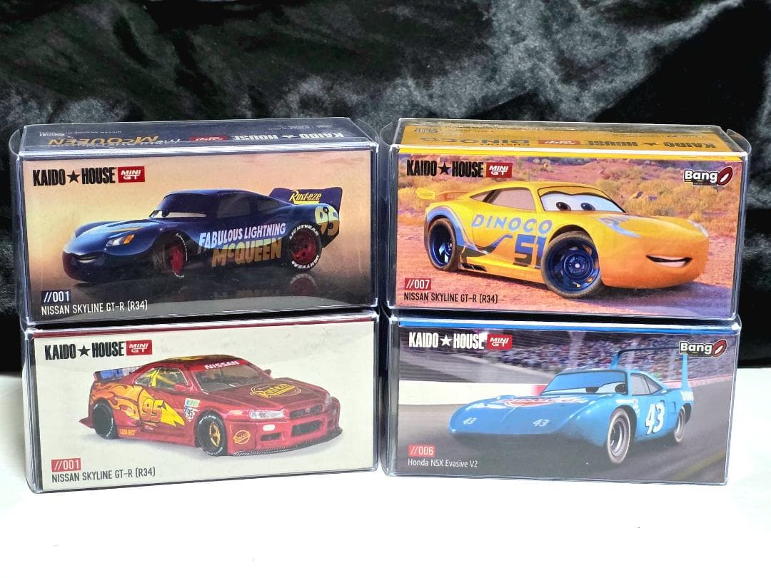 MINIGT KAIDO★HOUSE NSX/SKYLINE CARS 4セット