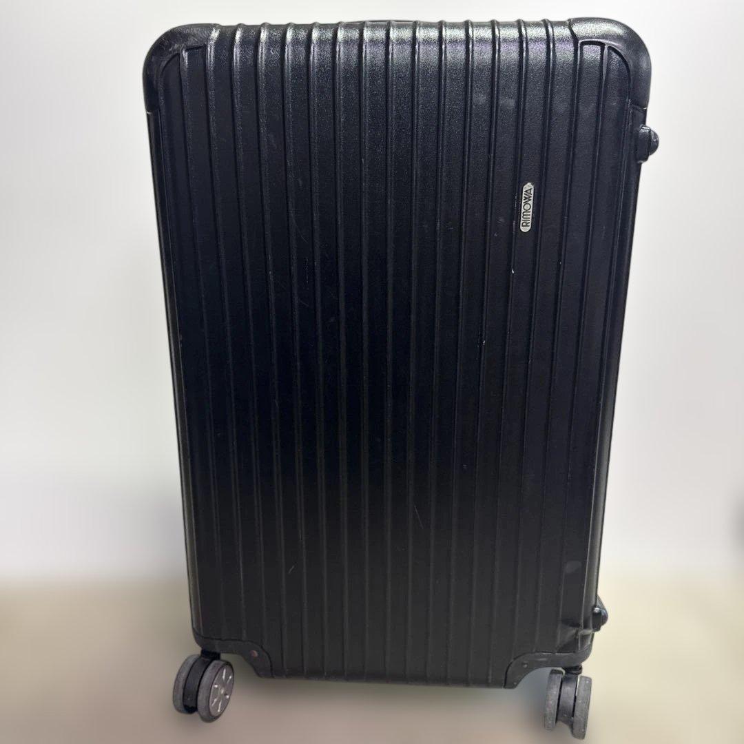 RIMOWA ブラック 4輪キャリーケース　訳アリ　　大容量　サルサ