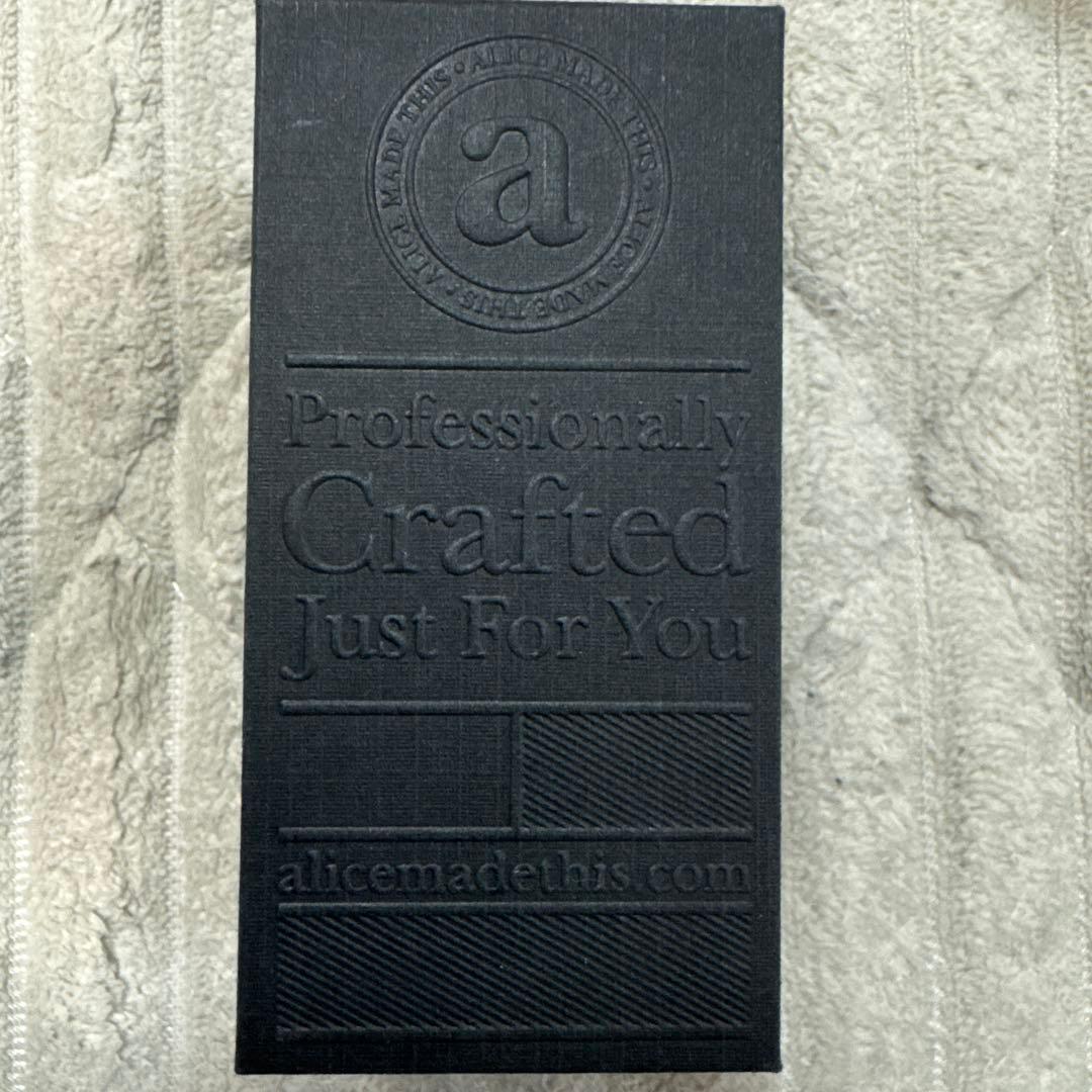 alice made this ローズゴールド