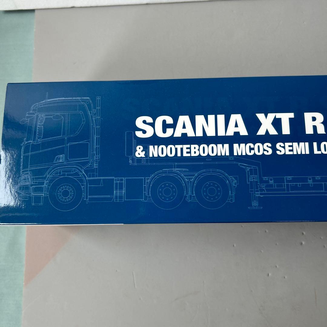 1/50 SCANIA XT ミドルルーフ Nooteboom 低床トレラー