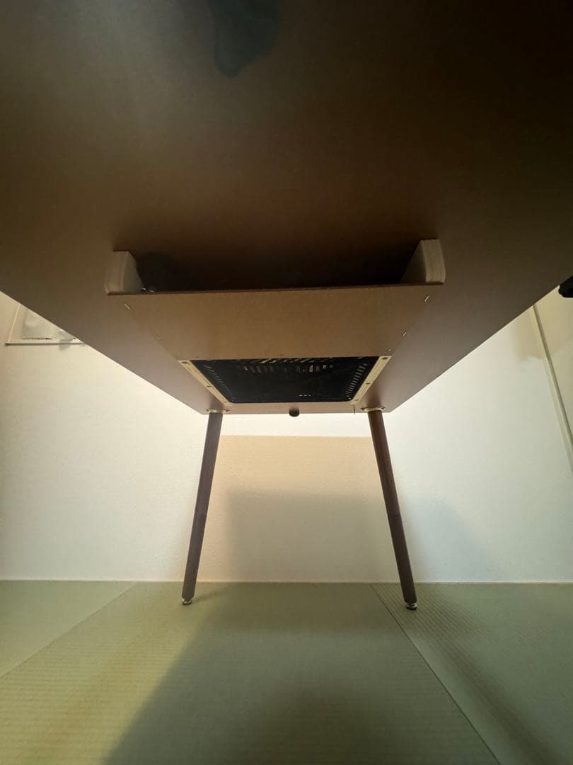 高さが変えられる 2WAYこたつ(NV22K 105 MBR)