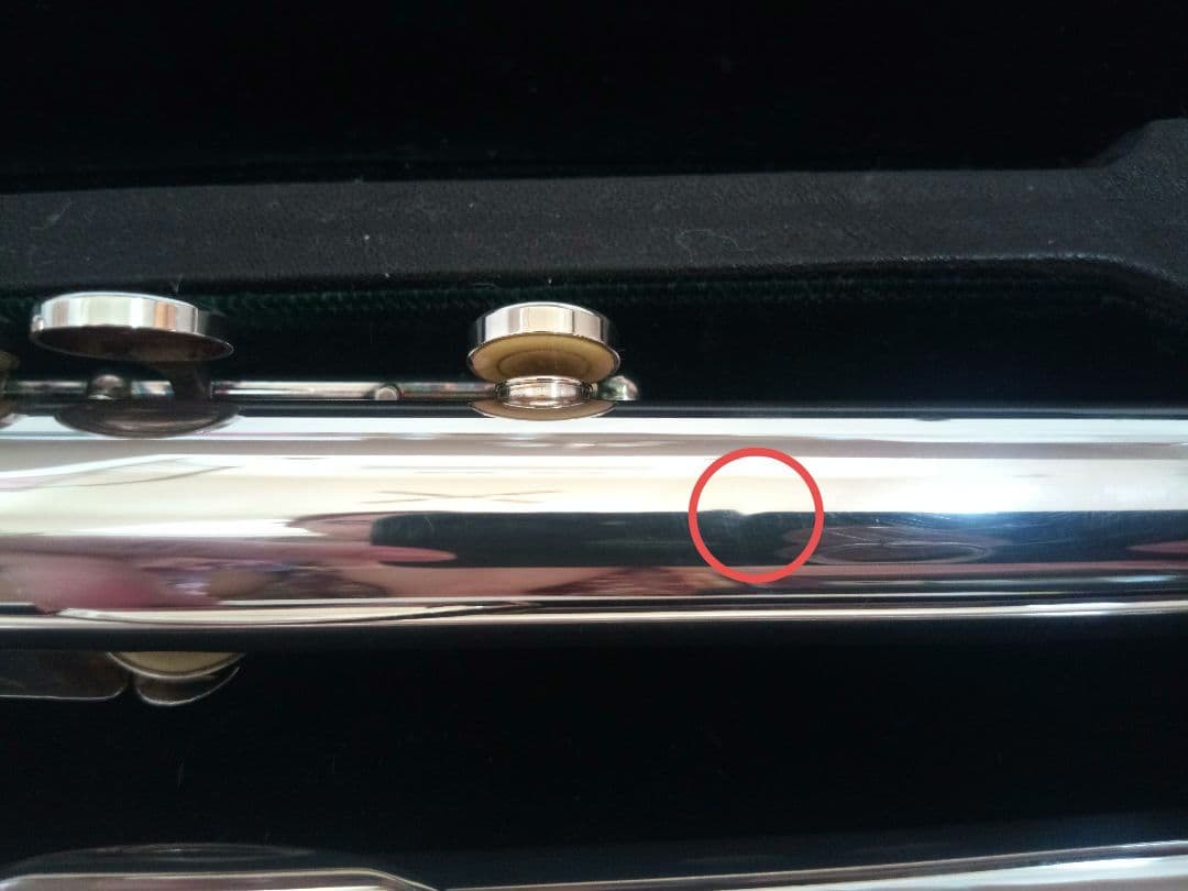 ♦最終価格♦超美品♦管体銀製♦Pearlフルート PF−775♦ポイントアーム