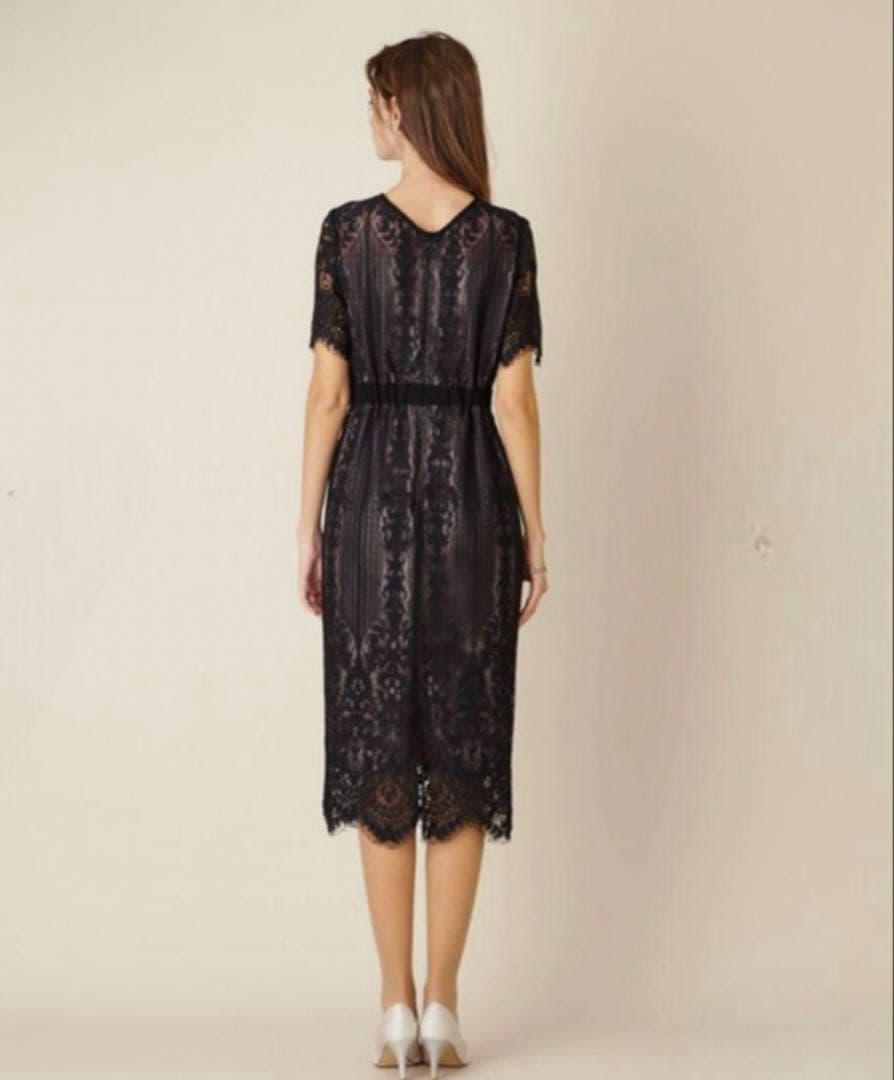 Aimer Acret エメアクレ　ブラック　黒　パーティードレス　お呼ばれ