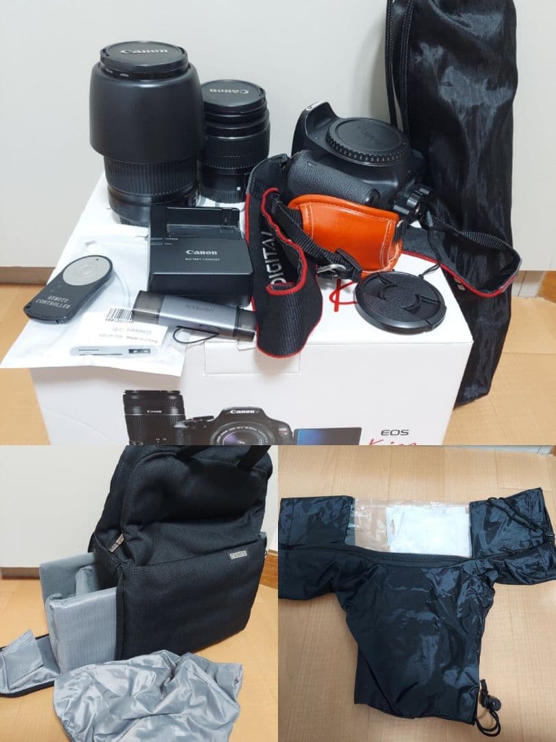 一眼レフ、三脚、リュック、その他 セット