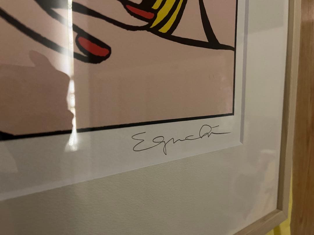 激レア【値下げ可】江口寿史直筆サイン高精度ジークレー　ストップひばりくん！