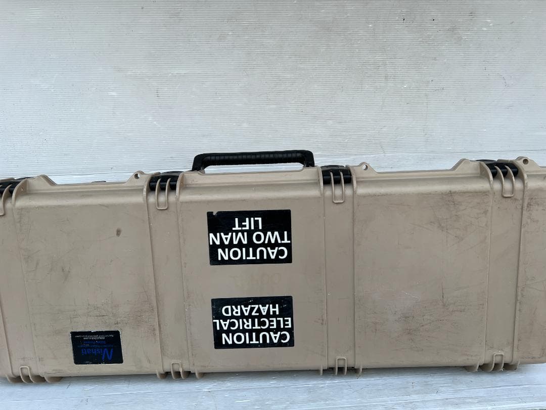 本物米軍ライフルケース ペリカン ミリタリー 外寸約W120×D42×H23cm