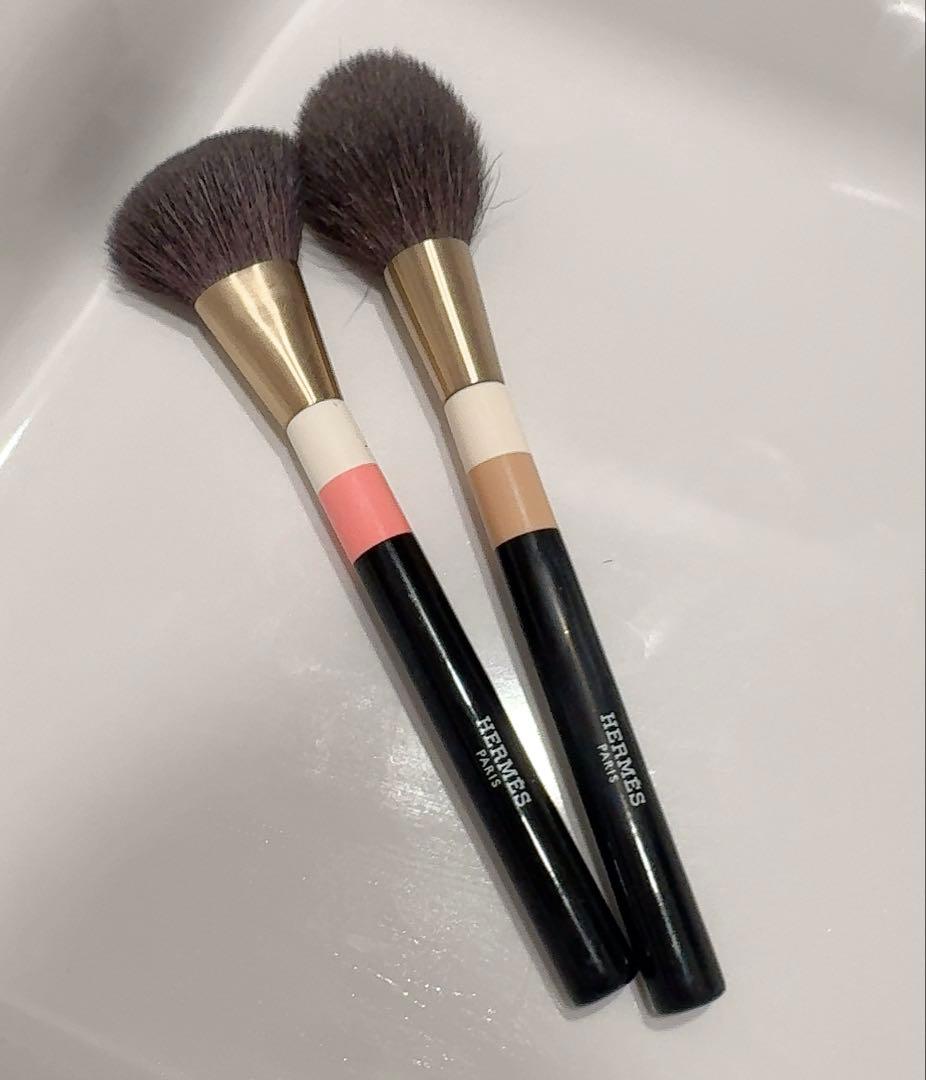エルメス　フェースブラシ　2点