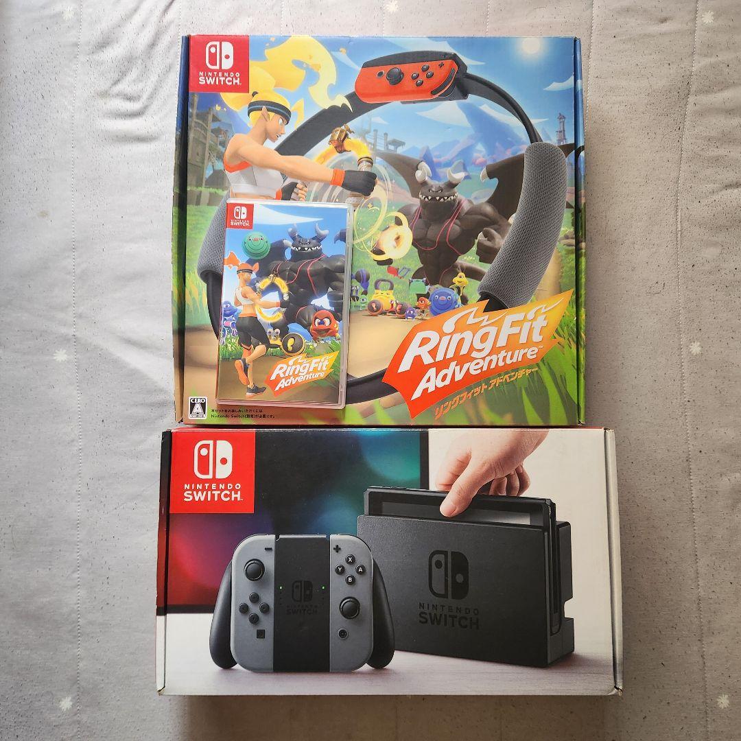 【動作確認済】任天堂 Switch 本体 リングフィット コントローラー セット