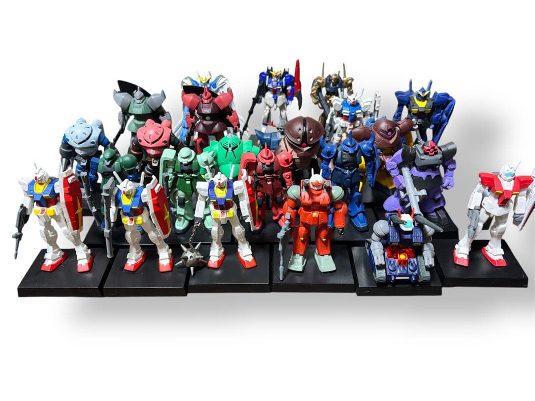 バンプレスト　ガンダム　ミニフィギュアコレクション24体セット＋おまけ未開封2体