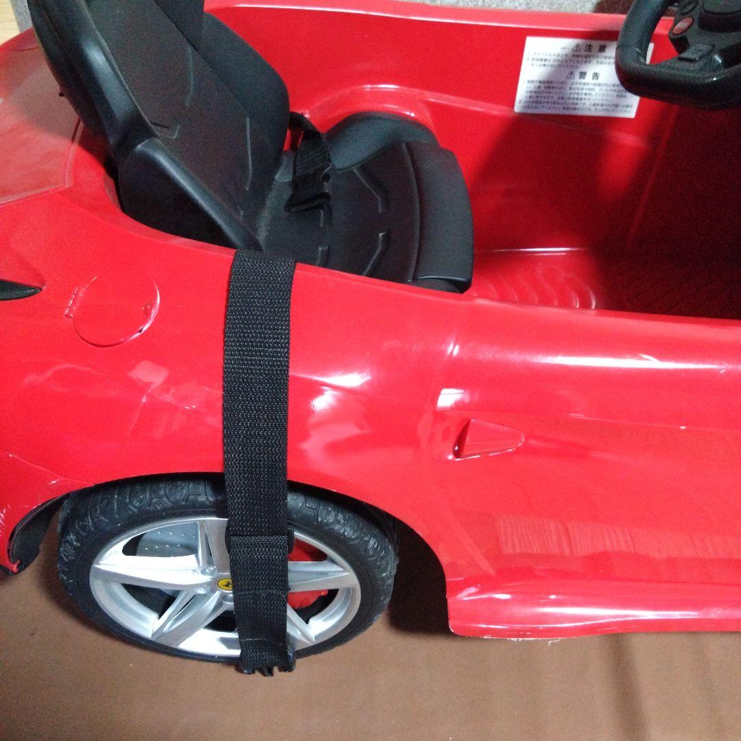 Ferrari スポーツカー風ミニカー 赤　電動乗用ラジコンカー