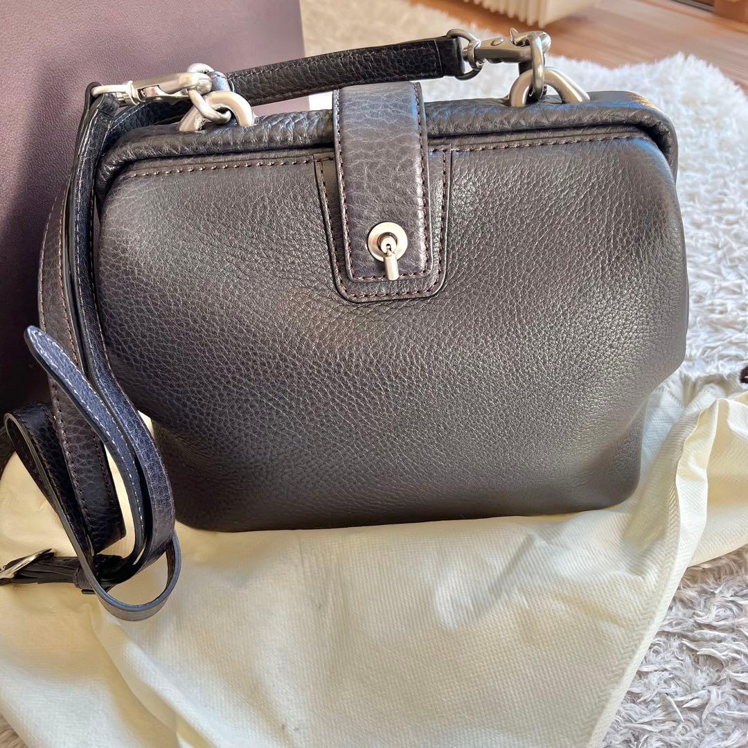 土屋鞄　2020限定　ミッドナイトブルー　ポストミニショルダー　美品