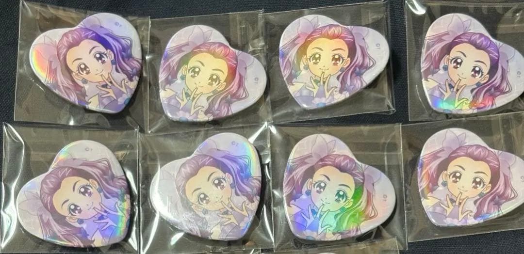 プリキュア 美々野くるみ LAFARY 缶バッジ