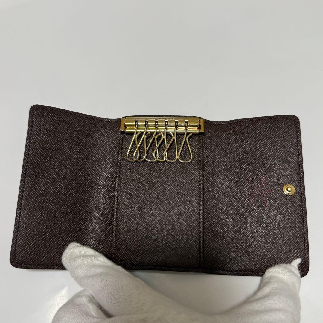 【極上品】 ルイヴィトン ダミエ ミュルティクレ6 ICチップ N62630