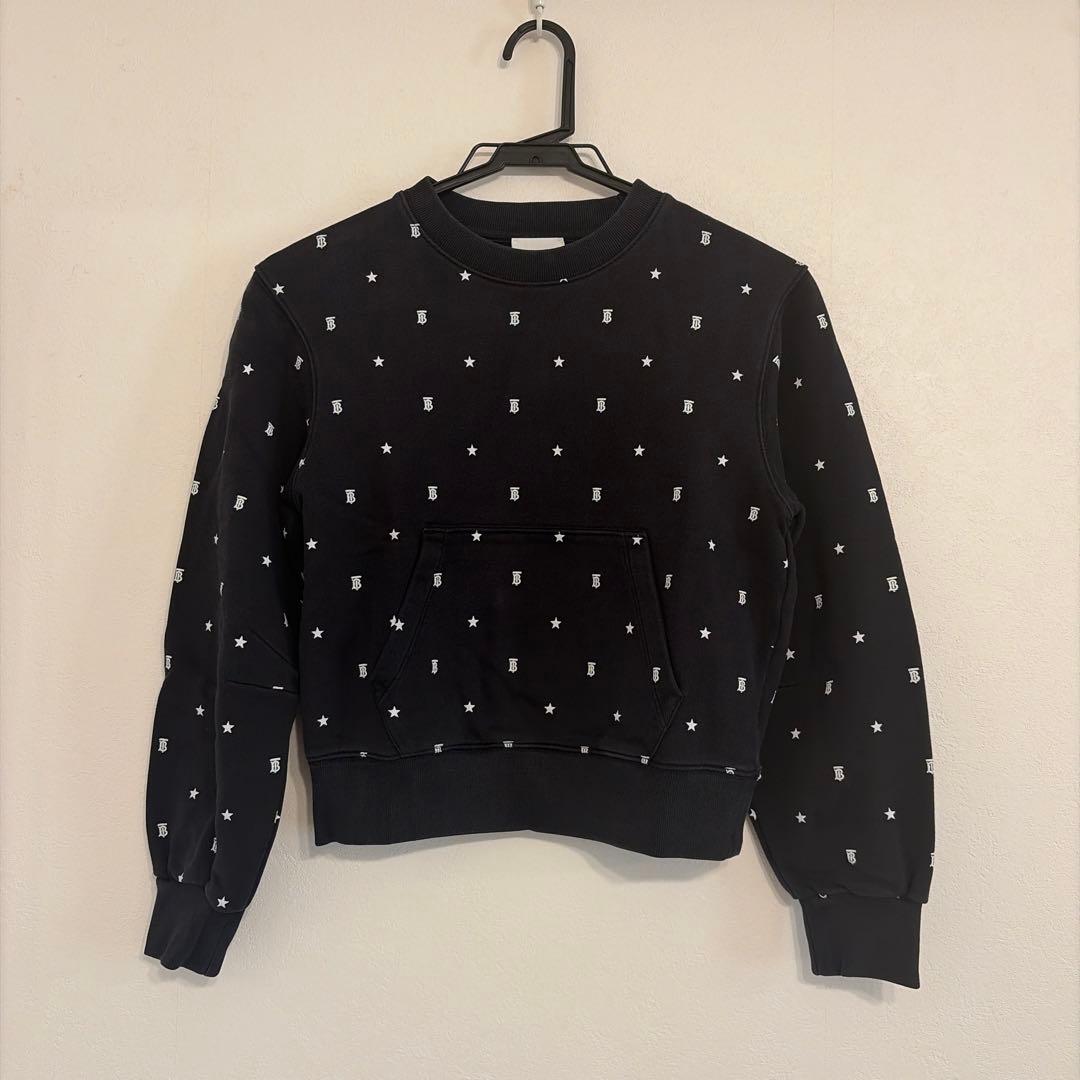 【BURBERRY】スウェットトレーナー TB ロゴ　現行タグ　152