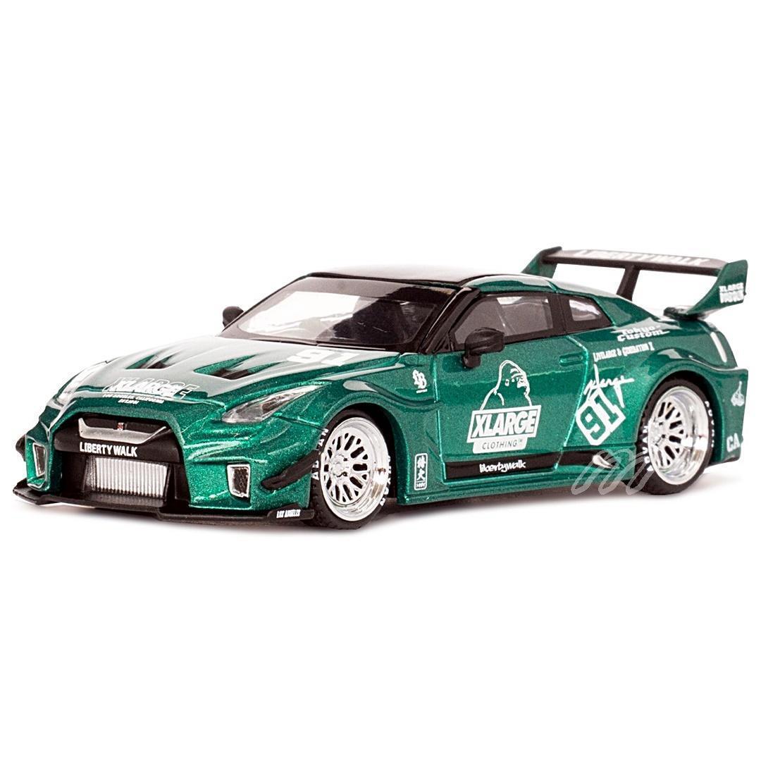 MINIGT LBWK × XLARGE GT NISSAN 35GT グリーン