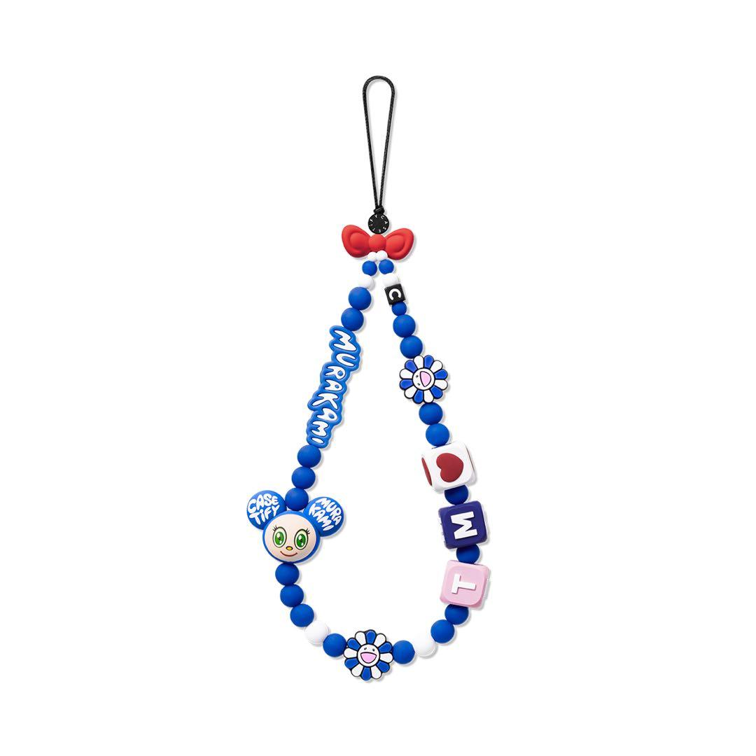 村上隆 CASETiFY MR DOB スマホストラップ ( ブルー）