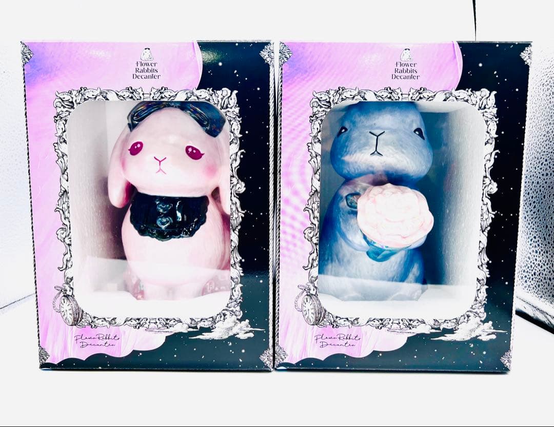 Flower Rabbits Decanter ＊フラワーラビッツデキャンタ
