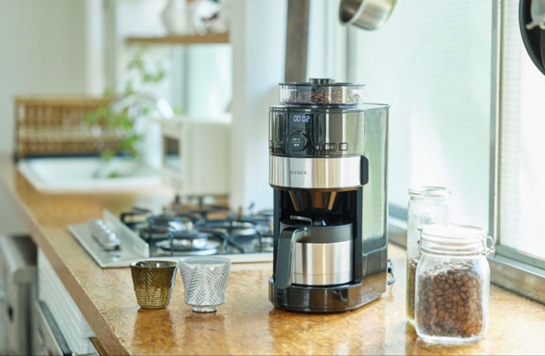 新品　未使用　未開封　シロカ　コーン式全自動コーヒーメーカー SC-C125