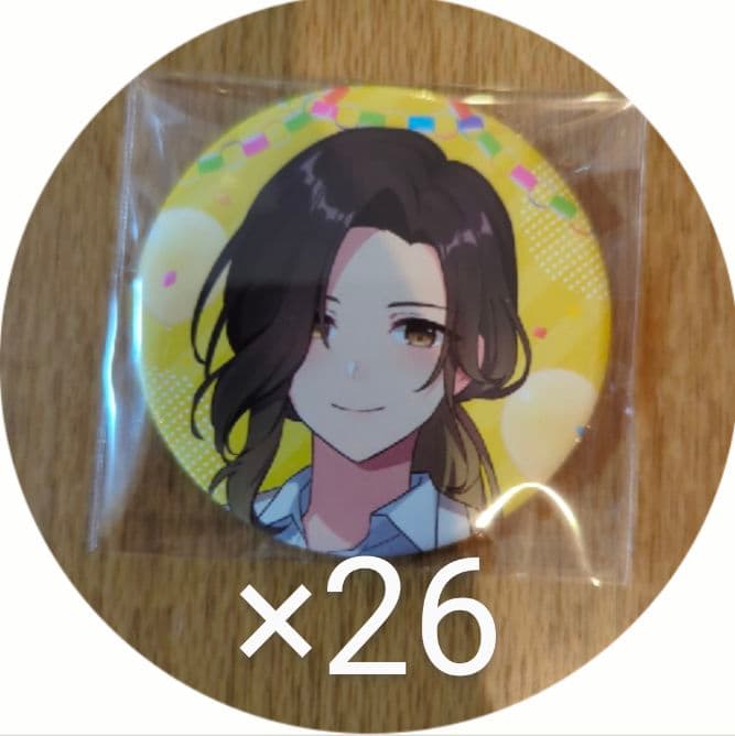 いれいす　悠佑　学園祭　缶バッチ