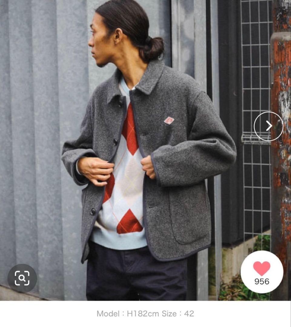 カバーオールジャケット　ダントン42 グレー