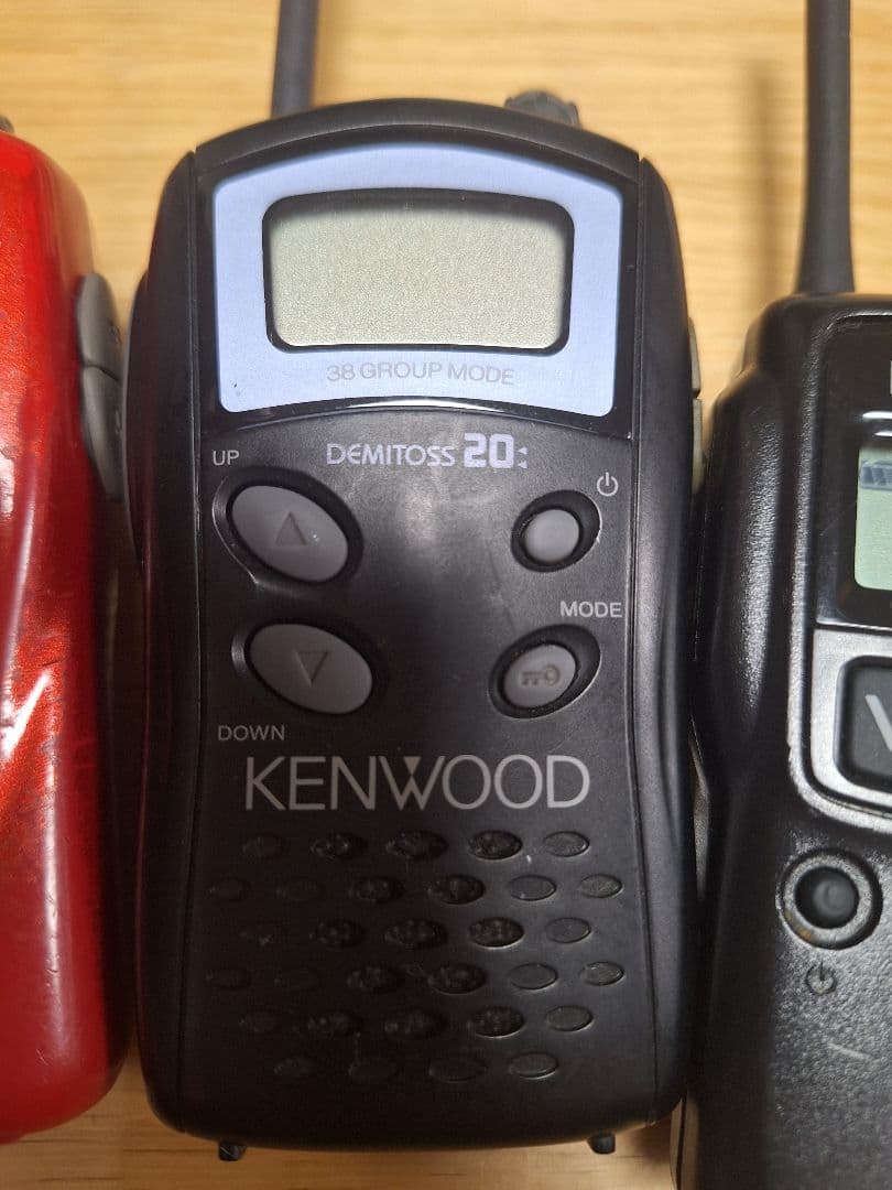 KENWOOD　デトミス 　３台セット　UBZ-EA トランシーバー