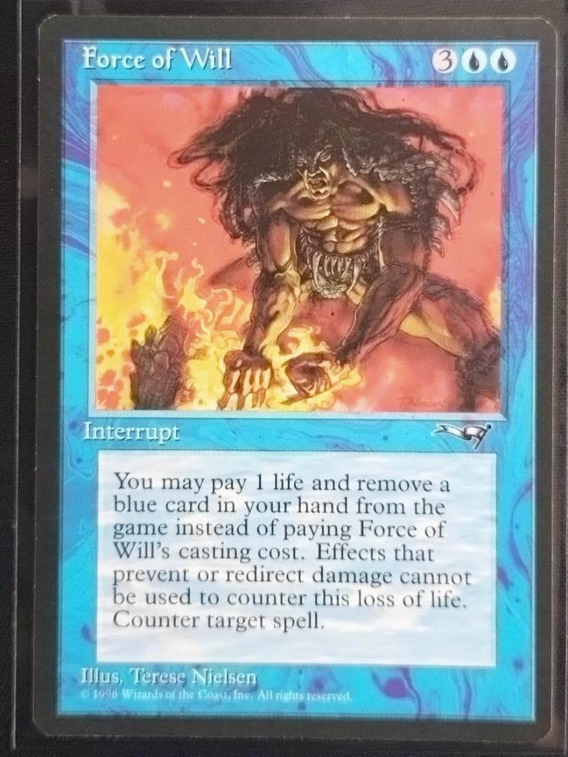 MTG Force of Will/意志の力 英語 4枚セット アライアンス