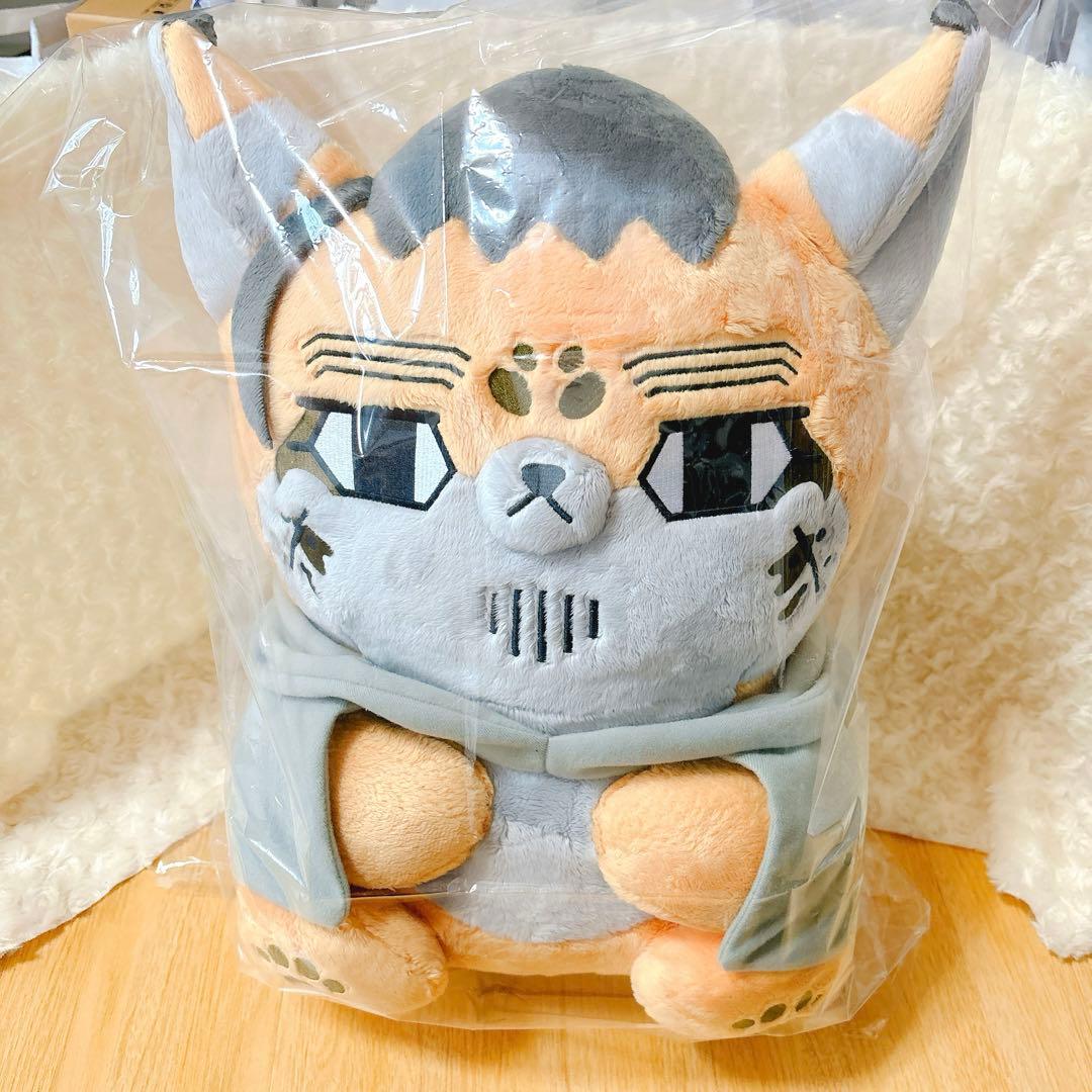 ゴールデンカムイ　尾形百之助　どうぶつ特大フォーゼ　ぬいぐるみ　美品　フォーゼ